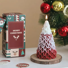 Home Decor Large Size Christmas Tree Modelling Aromatherapy Candle