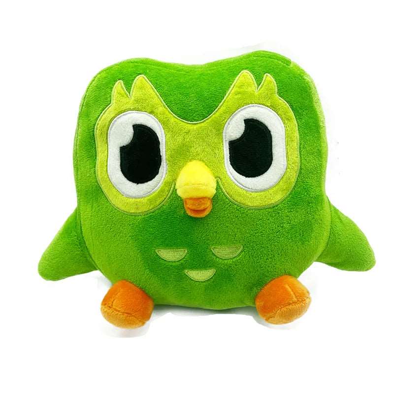 20cm Green Duolingo Owl Plush Toy