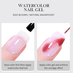 Nail Gel Polish for Spreading Effect Marble Gel Nail Polish Painting Nails