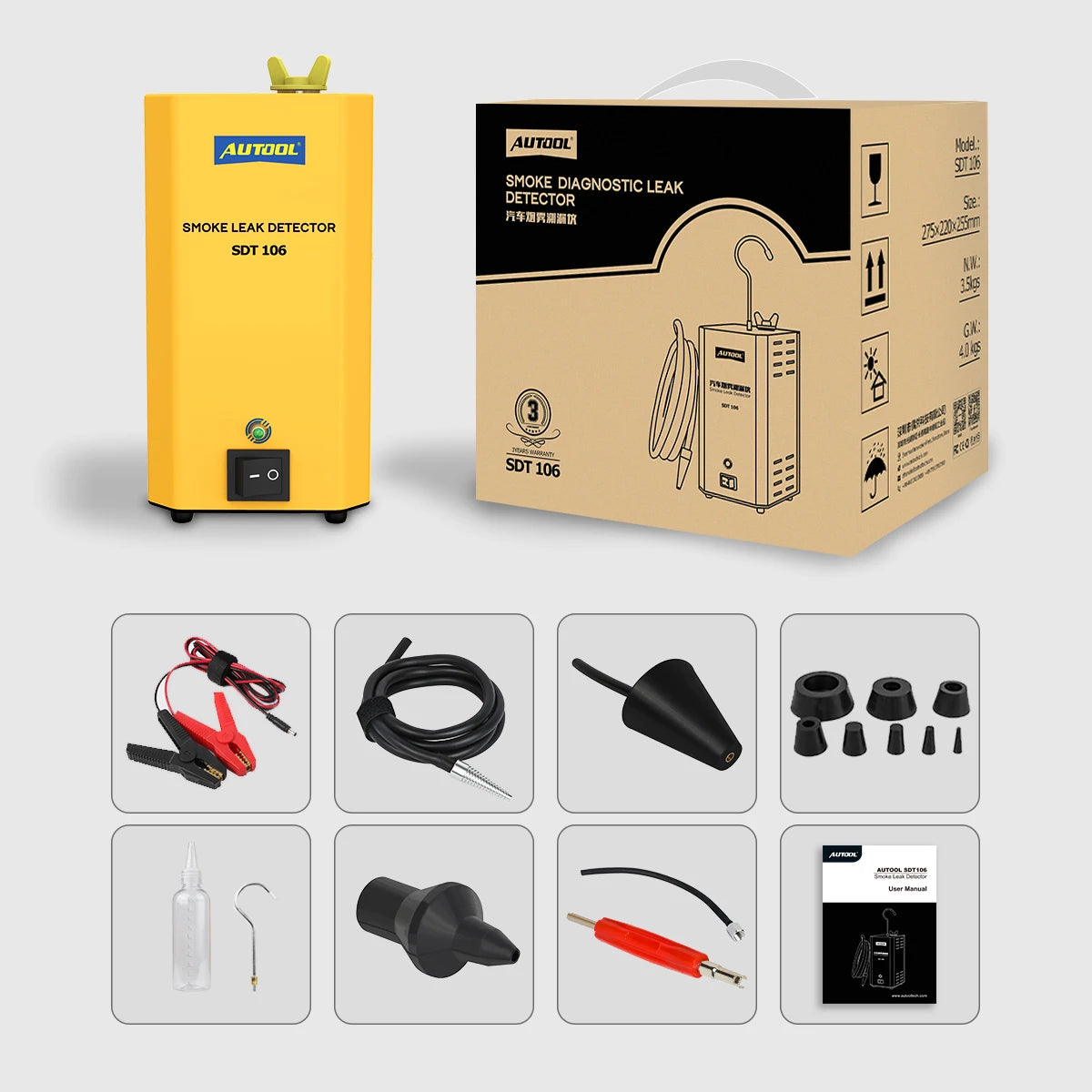 Gas Leakage Locator Oil Pipe Generator Diagnostic Tool