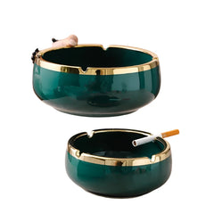 Large capacity ceramic ashtray – living room ornaments