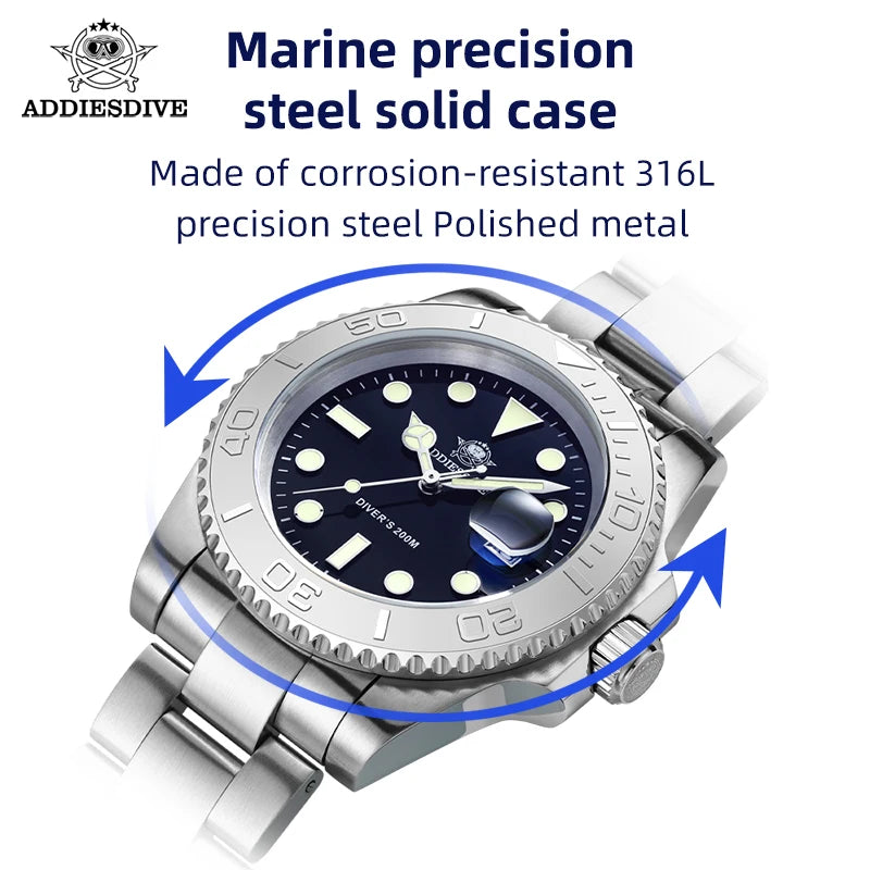 Men's Watches Yacht Aseptic Fashion Business Wristwatch