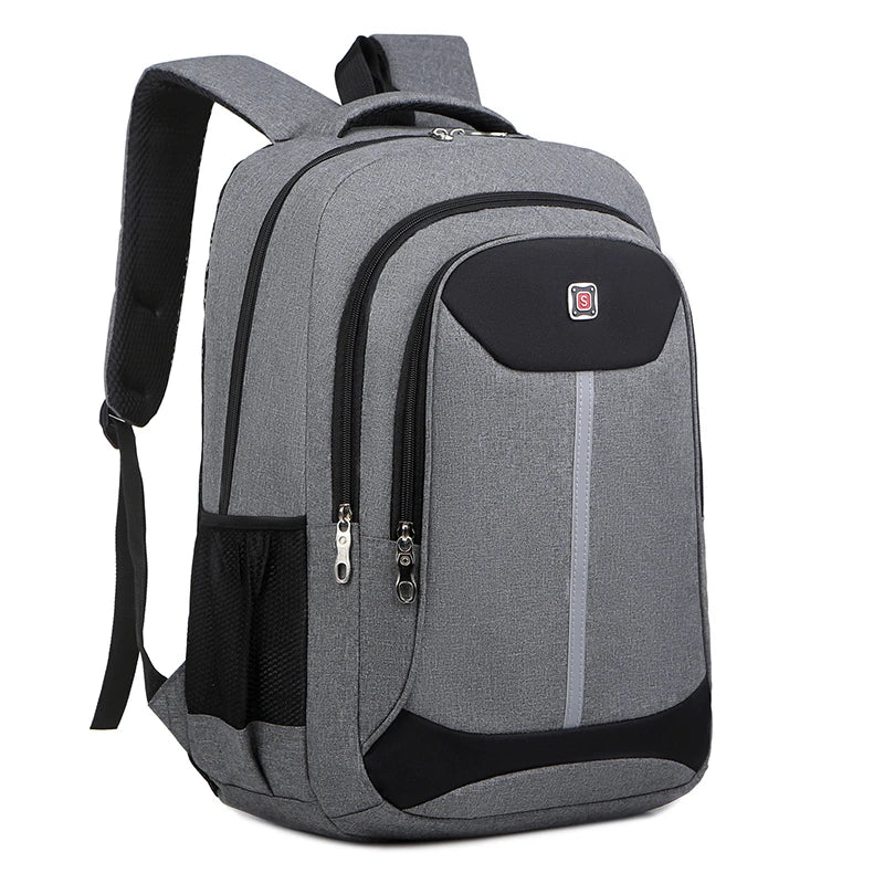 Fashion Casual Men's Backpack Men Bag Lightweight Nylon Fabric Travel Backpack School Bag Large Capacity Men's Laptop Backpack