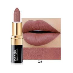 IMAGIC 12-Color Lipstick Matte Waterproof Velvet Pigment Nude Rouge