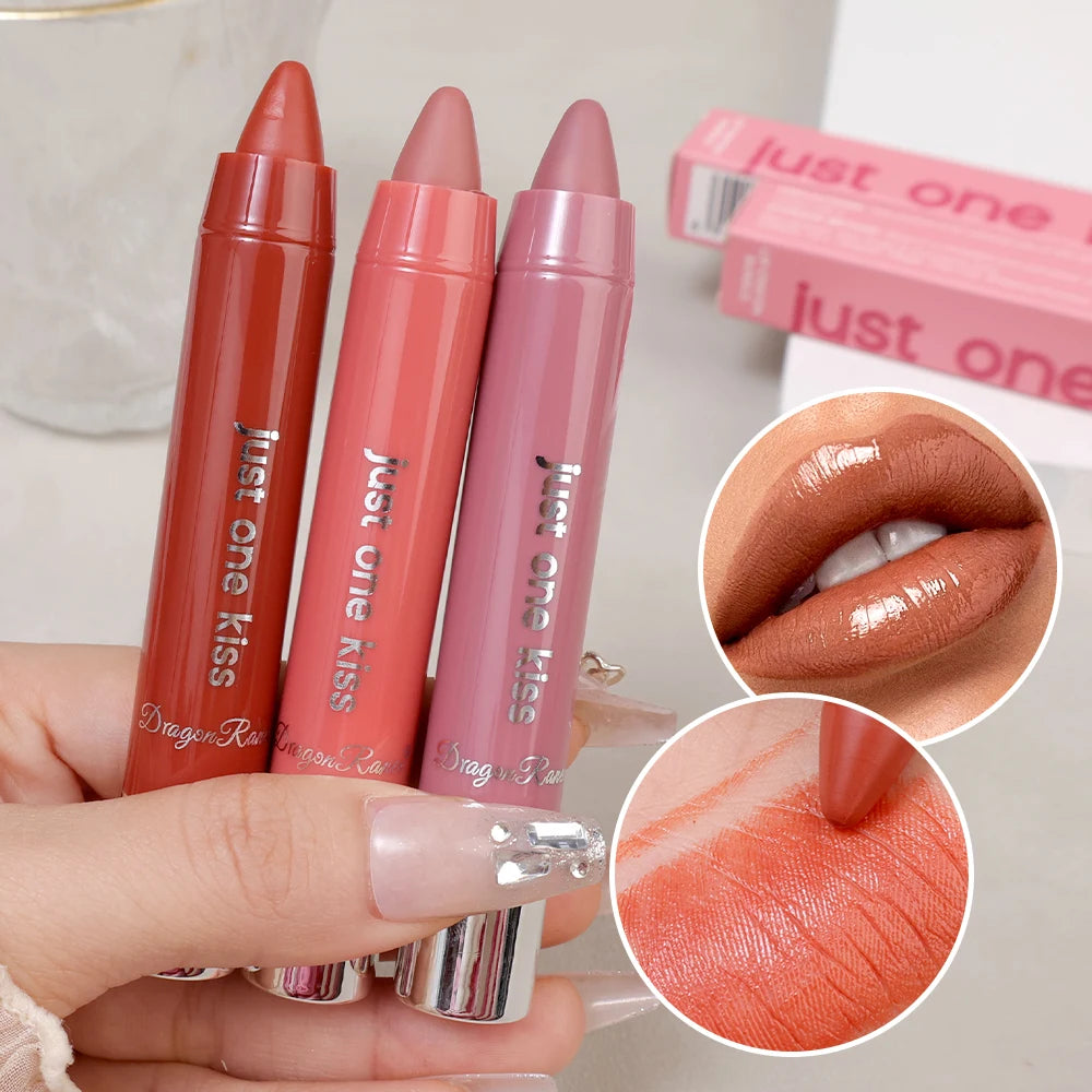 Nude Brown Lipliner Pen Waterproof Red Matte Contour Tint Lipstick