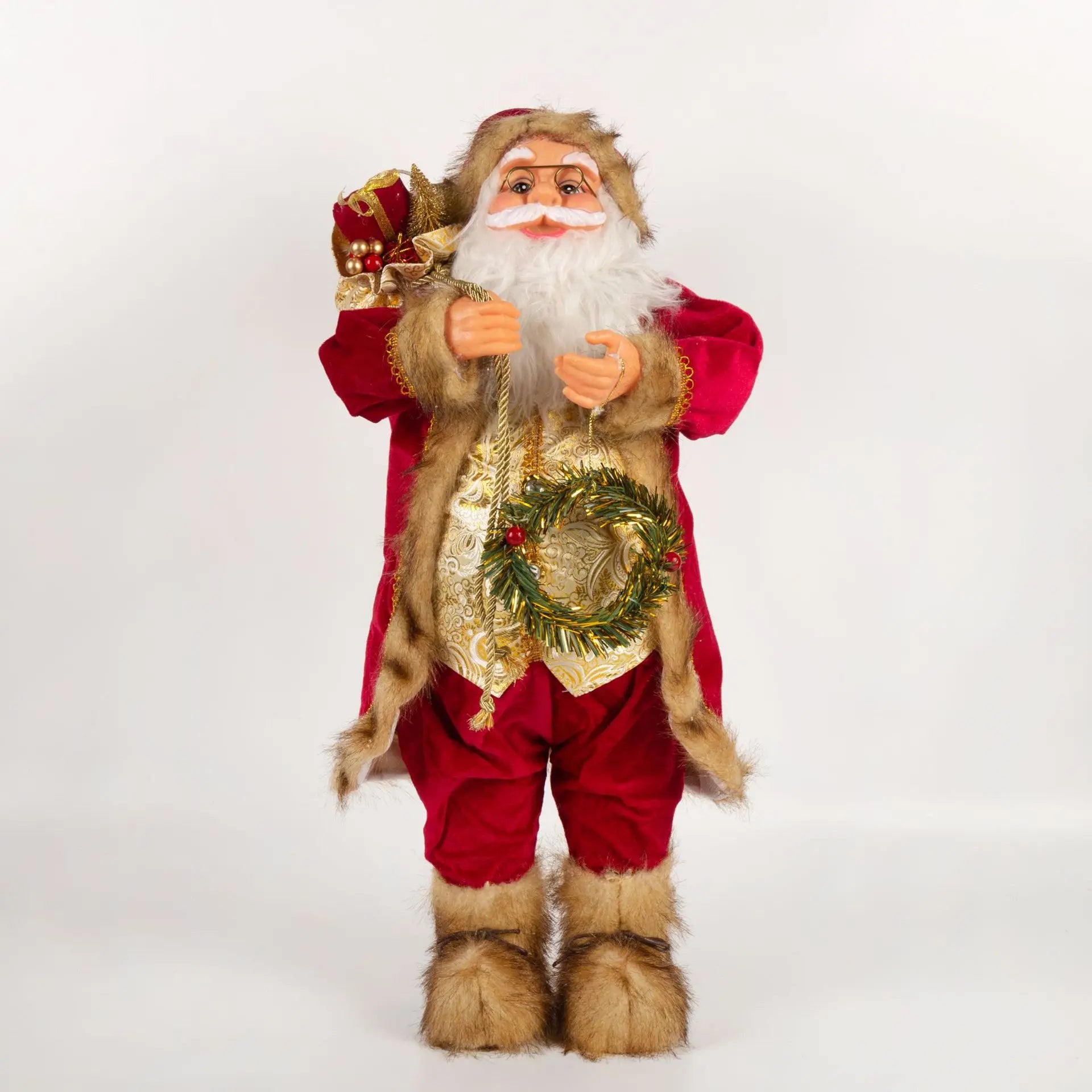 Big Santa Claus Doll 60cm Christmas Decorations New Year Home Room Decoration 2023 Christmas Tree Ornaments Kids Gift Navidad