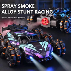 Six Wheels RC Car Toy Spray Twisting Stunt Drift Car Remote Controlled Cars RC Toys