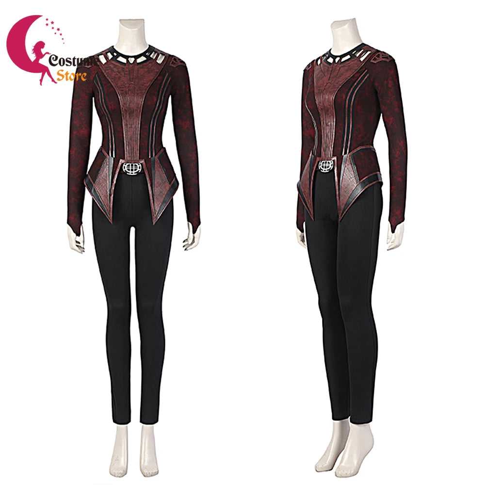 Wanda Maximoff Scarlet Cosplay Witch Cosplay Costume Outfits Halloween