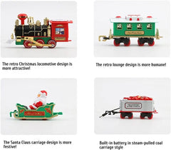 Electric Christmas Train Electric Sound and Light Hangable Christmas Tree