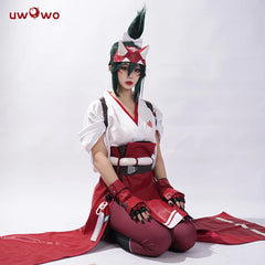 Cosplay Kiriko Costume Full Set Role Play Outfit Figure Dress Cosplay Halloween Costumes