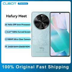 Smartphone 6.67" 120Hz AMOLED Curved Screen 24GB RAM(12+12)+256GB ROM Helio G99 100MP Camera NFC Smart Phone