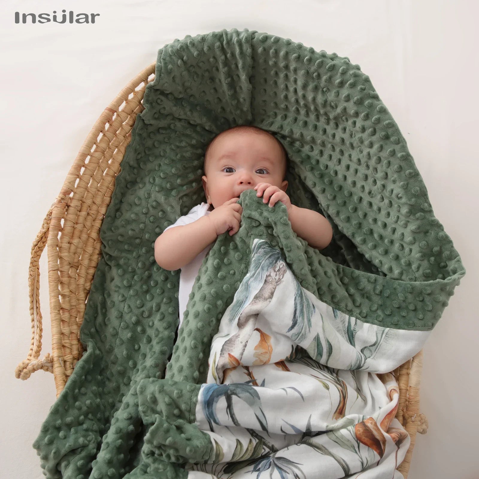 Baby Blanket Stripped Swaddle Wrap Bedding Covers