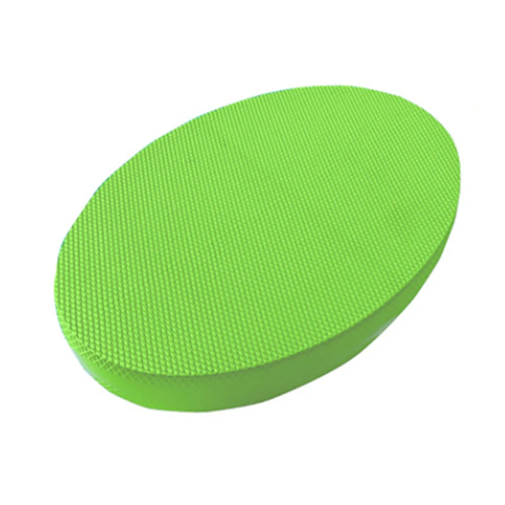 YFASHION TPE Mat Yoga Cushion Balance Pad Gym Fitness Exercise Foam Board Gym Oval Exercise Accessories 28 x 17 x 6cm