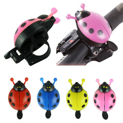 Bicycle Bell Cartoon Beetle Ladybug Cycling Bell for Lovely Kids Bike Ride Horn Alarm