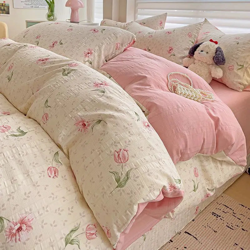 Romantic Floral Duvet Cover Set