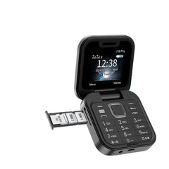 SERVO I16 Pro MIni Fold Mobile Phone 2G GSM Dual SIM Card Speed Dial Video Player Magic Voice 3.5mm Jack FM Small Flip Cellphone