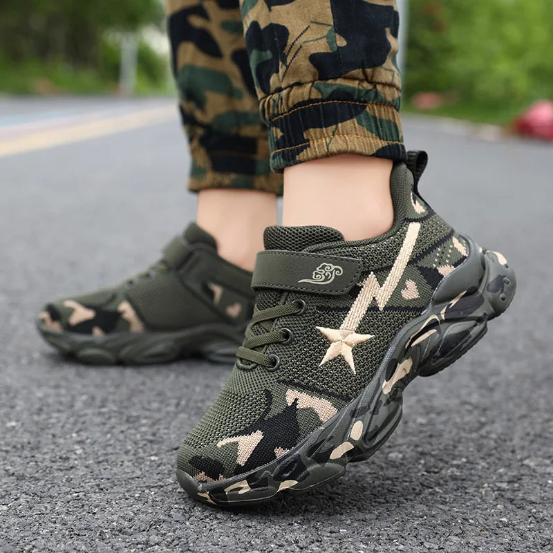 Autumn Spring Brand Children Sports Shoes Girls Girls Non-Slip Outdoor Fashion Sneakers