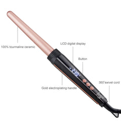 5-1 Multifunctional automatic hair curling iron with interchangeable head accessories and styling straightening comb