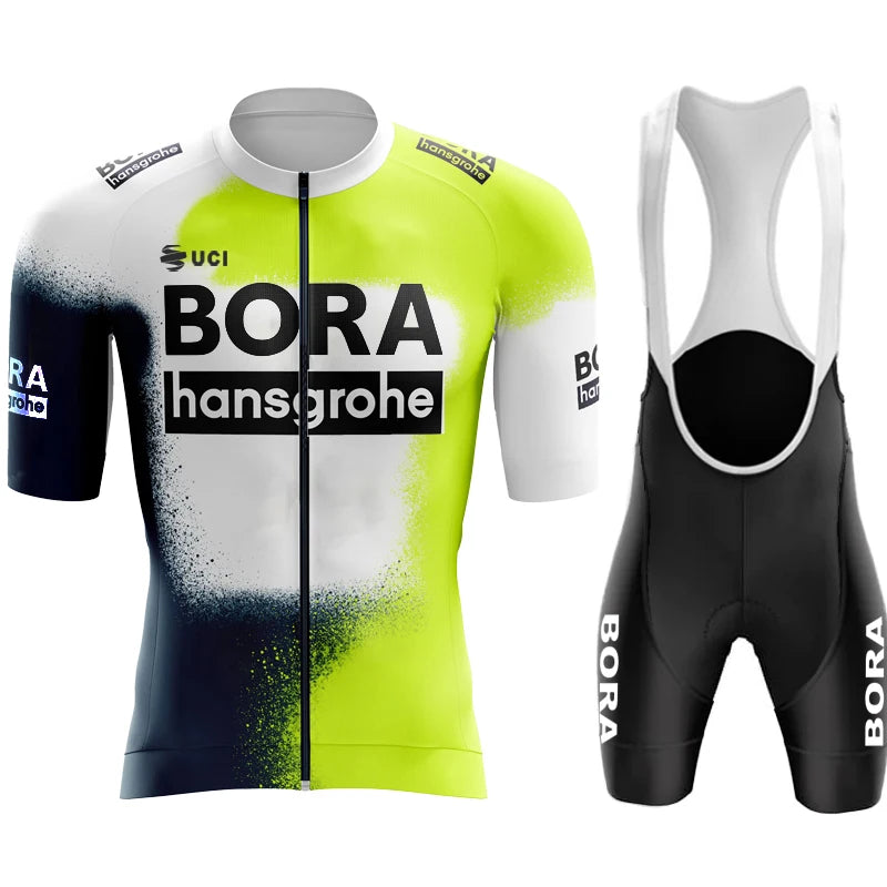 Cycling Clothes Man Summer 2024 Men's Clothing UCI BORA Bicycle Jersey Bike Mtb Male Sports Professional Shirt Jumper Bib Suit