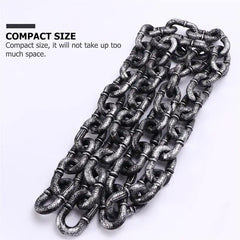 1/2M Halloween Simulation Chain Plastic Shackles Barrier Chain