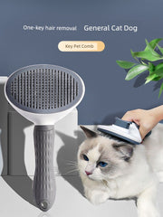 Cat Comb Floating Hair Comb Hair Brush Dog Hair Cat Petting Handy Gadget Cleaning Long Hair Special Pet Cat Supplies Hair Removal