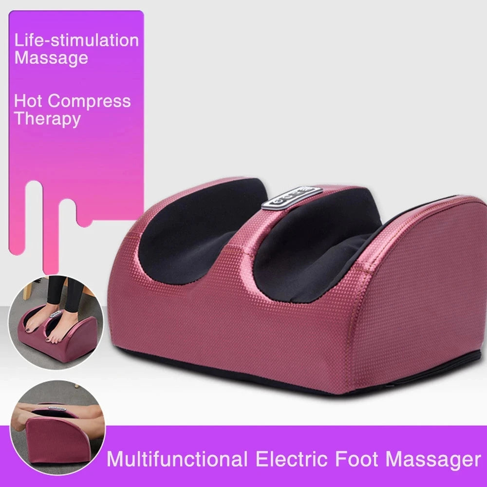 Foot Massage Machine Electric Shiatsu Foot Massager Heating Therapy Foot Leg Massage