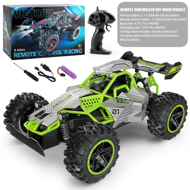 remote-controlled high-speed drift car charging light 2.4 g racing children's toy formula remote-controlled car