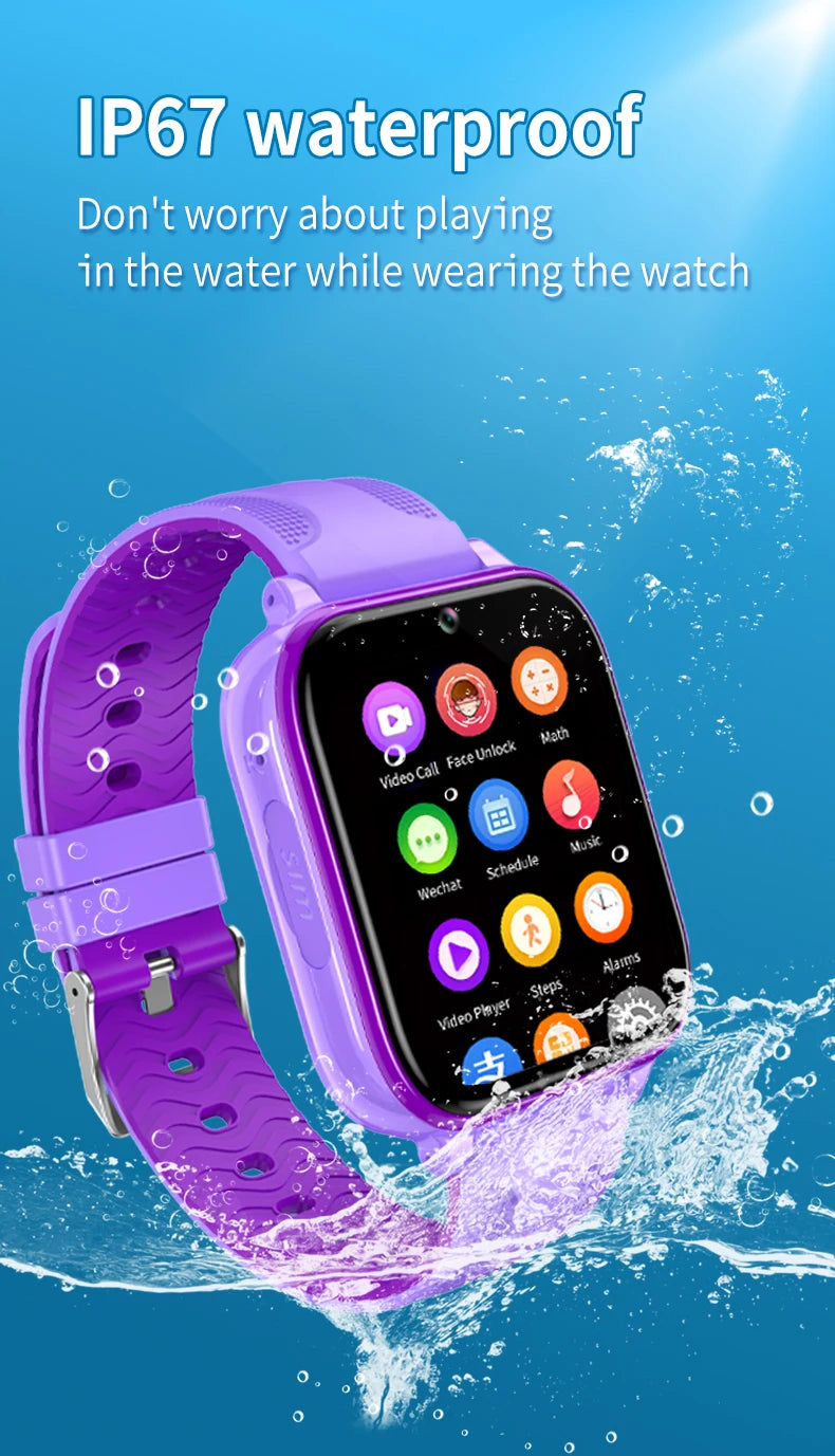 Smart Watch Large Memory App Youtube Tiktok Whatsapp Wearable Device Video Music Player Child Smartwatch