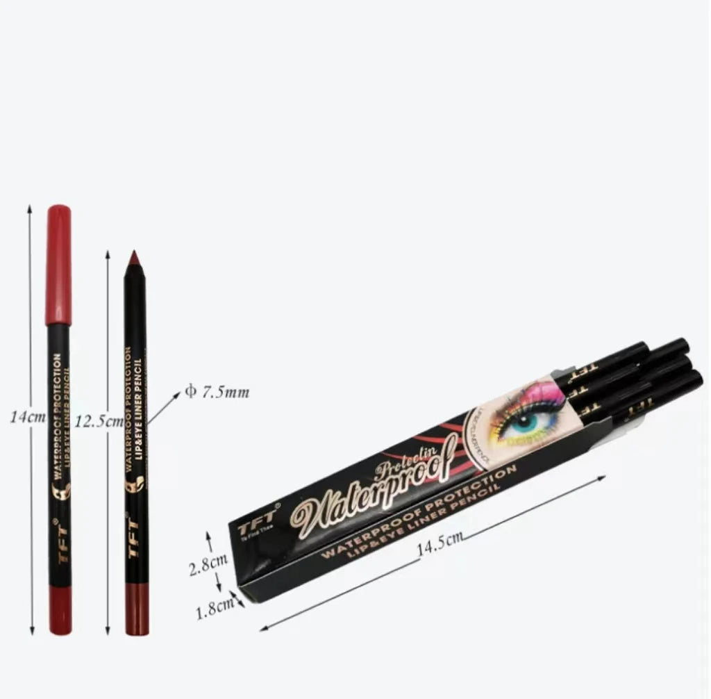 Long Lasting Eyeliner Pencil Colourful Pigment Waterproof Blue Black White Color Gel Eye Liner Pen