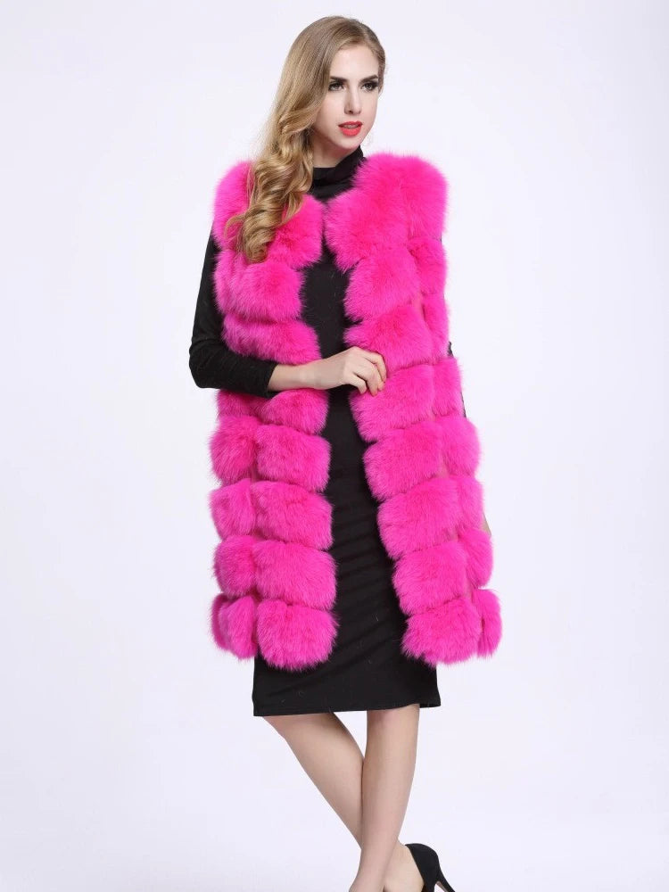 Luxury Women Faux Fur Jackets