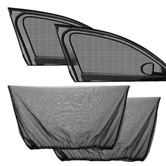 Car Breathable Sun Shade Curtain Auto Rear Side Window Sun Visor Cover Kids UV Protective