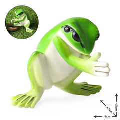 Children Animal Cognition Wild Animal Science and Education Toy Model Solid Palm Prayer Frog Ornament