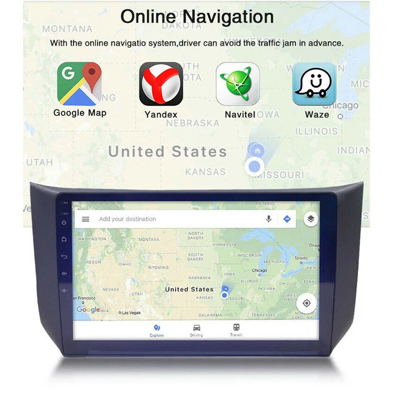 Car Radio 2 Din Android Multimedia Video Player For Nissan Sylphy B17 Sentra 12 2013-2018 WiFi Carplay GPS Navigation Autoradio