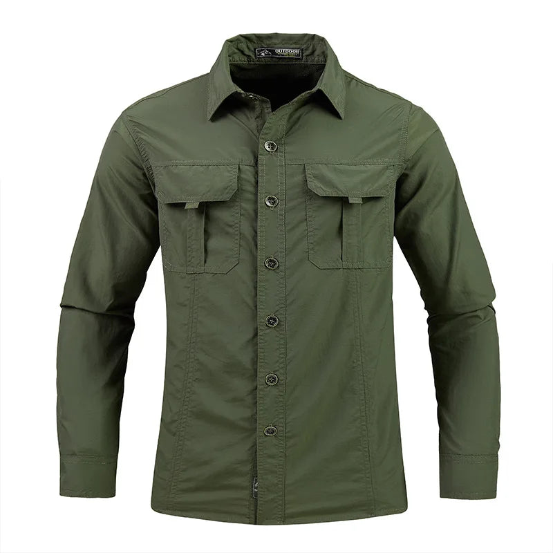 Cross border AliExpress long sleeved shirts for men in spring and summer