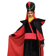 Men's Jafar Cosplay Costume Moive Character Halloween Outfits Aladdin Party Suit