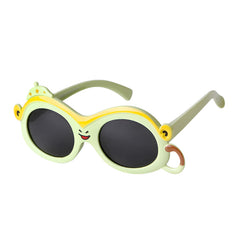 Cute Monkey Polarized Sunglasses Kids UV400 Shades Colorful TR90 Frame Child Gilrs Boys Sun Glasses For 3-10 Years Old