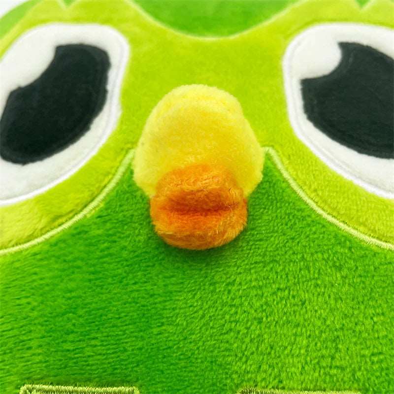 20cm Green Duolingo Owl Plush Toy