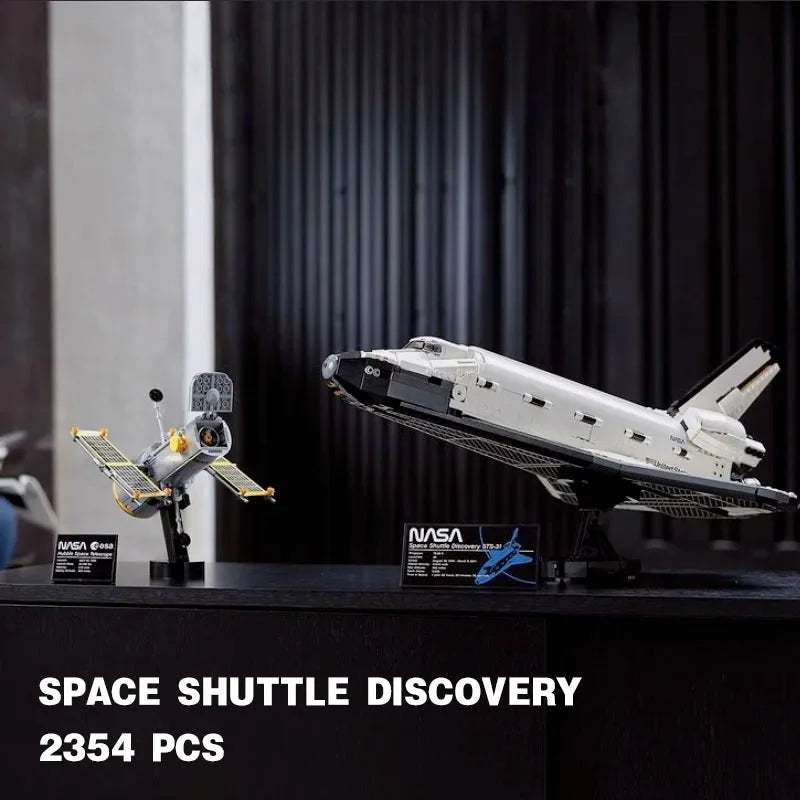 Space Shuttle Discovery Model Building Blocks Bricks Toys