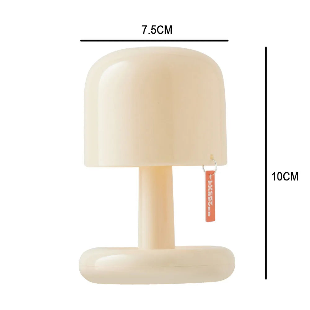 Mini Desktop Sunset Night Lamp Creative USB Rechargeable Mushroom Style Led Night Light