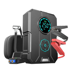 Air Pump Portable Air Compressor Power Bank Car Battery Jump Starter Auto Tire Inflator