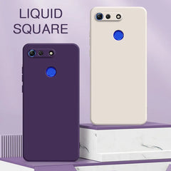 Original Square Liquid Silicone Mobile Case