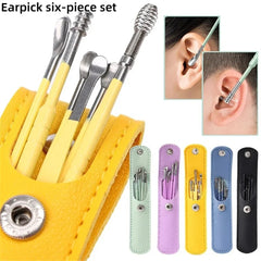 Ear Cleaner Wax Picker Earwax Removal Picking Tool Cleaner Kit Earpick Wax Remover