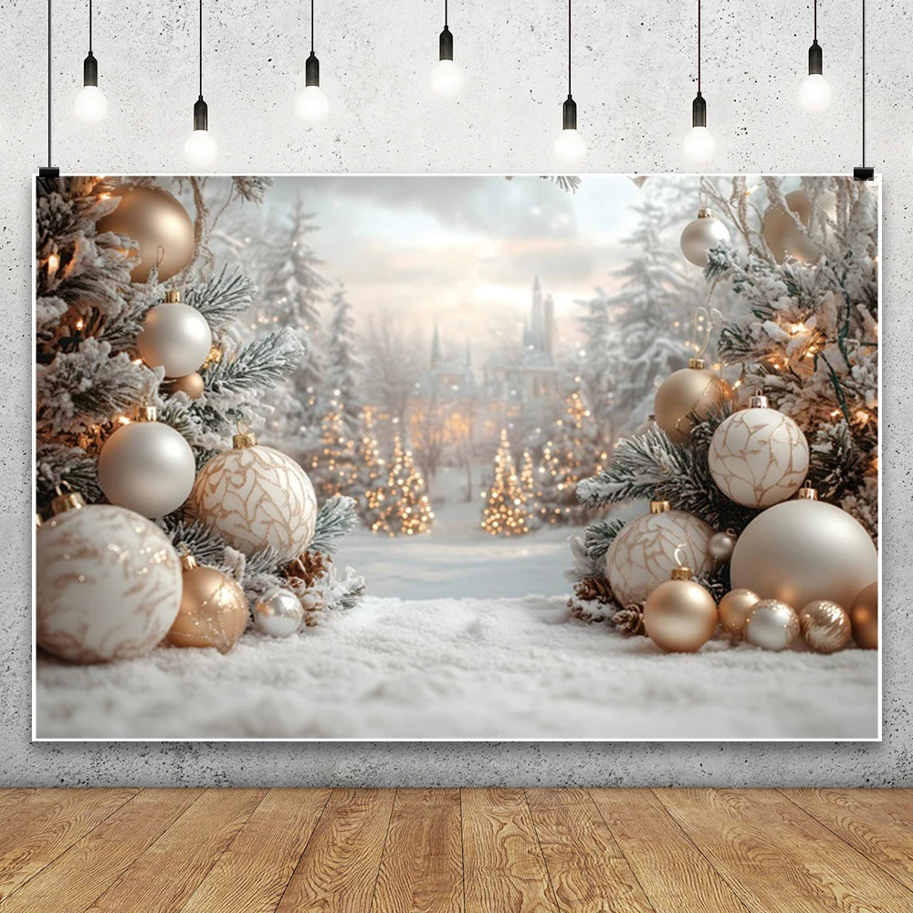 litter Tree Gifts Balls Family Party Decor Baby Photo Photographic Background Photo Studio