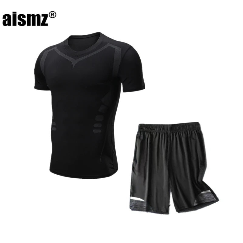 Men's Tracksuit Gym Fitness badminton Sports Suit