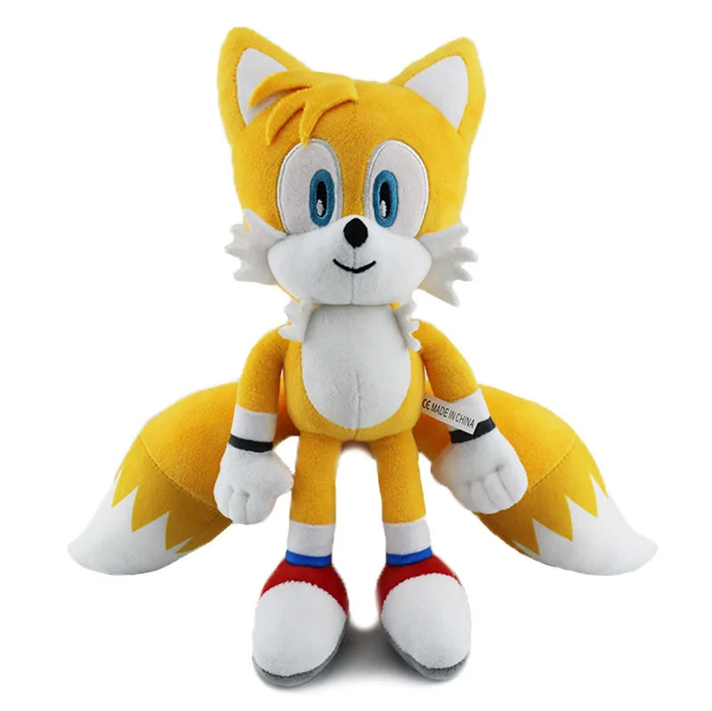 Sonic Peluches Toy Cartoon Hedgehog Amy Rose Knuckle Tail Soft Stuffed Doll Child Birthday Sonic Toys