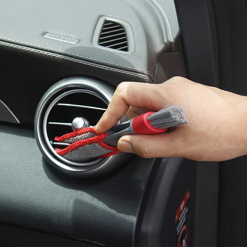 Car Dashboard Air Conditioner Cleaner Vent Blinds Plastic Cleaning Tool