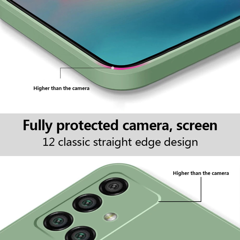 Camera Protect Soft Phone Case