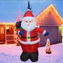 Christmas Decoration 4 Giant Father Christmas Snowman Inflatable Outdoor