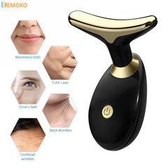 Anti Wrinkle Photon Neck Massager V-Face Lifting Reduce Double Chin