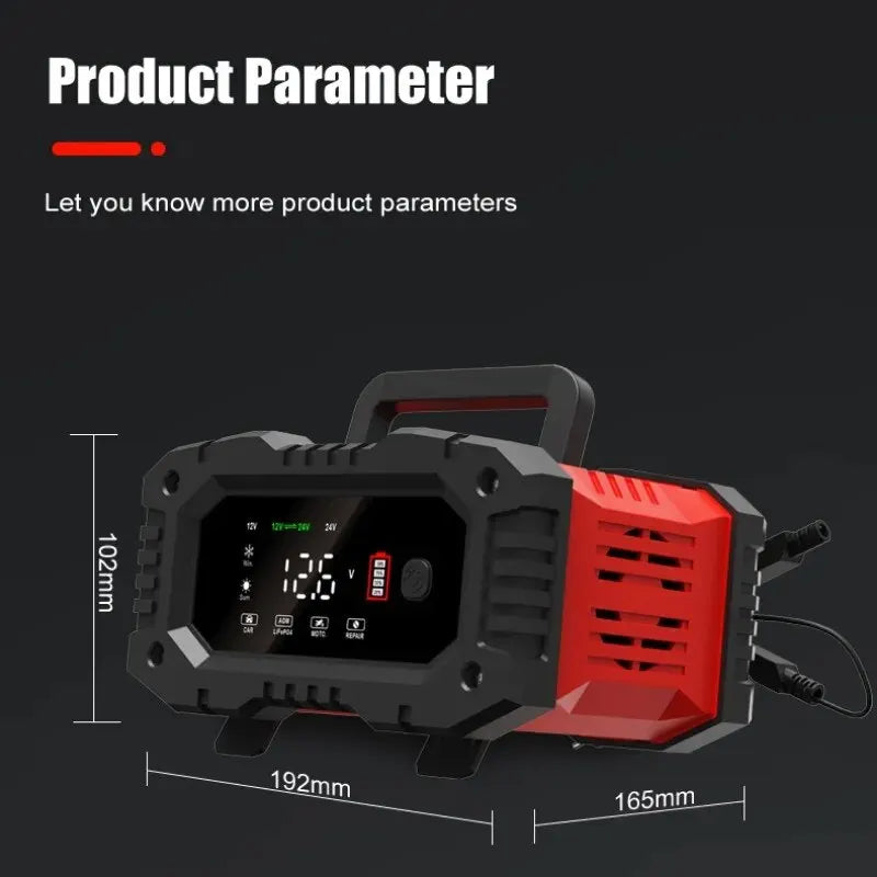 Car Motorcycle Battery Charger